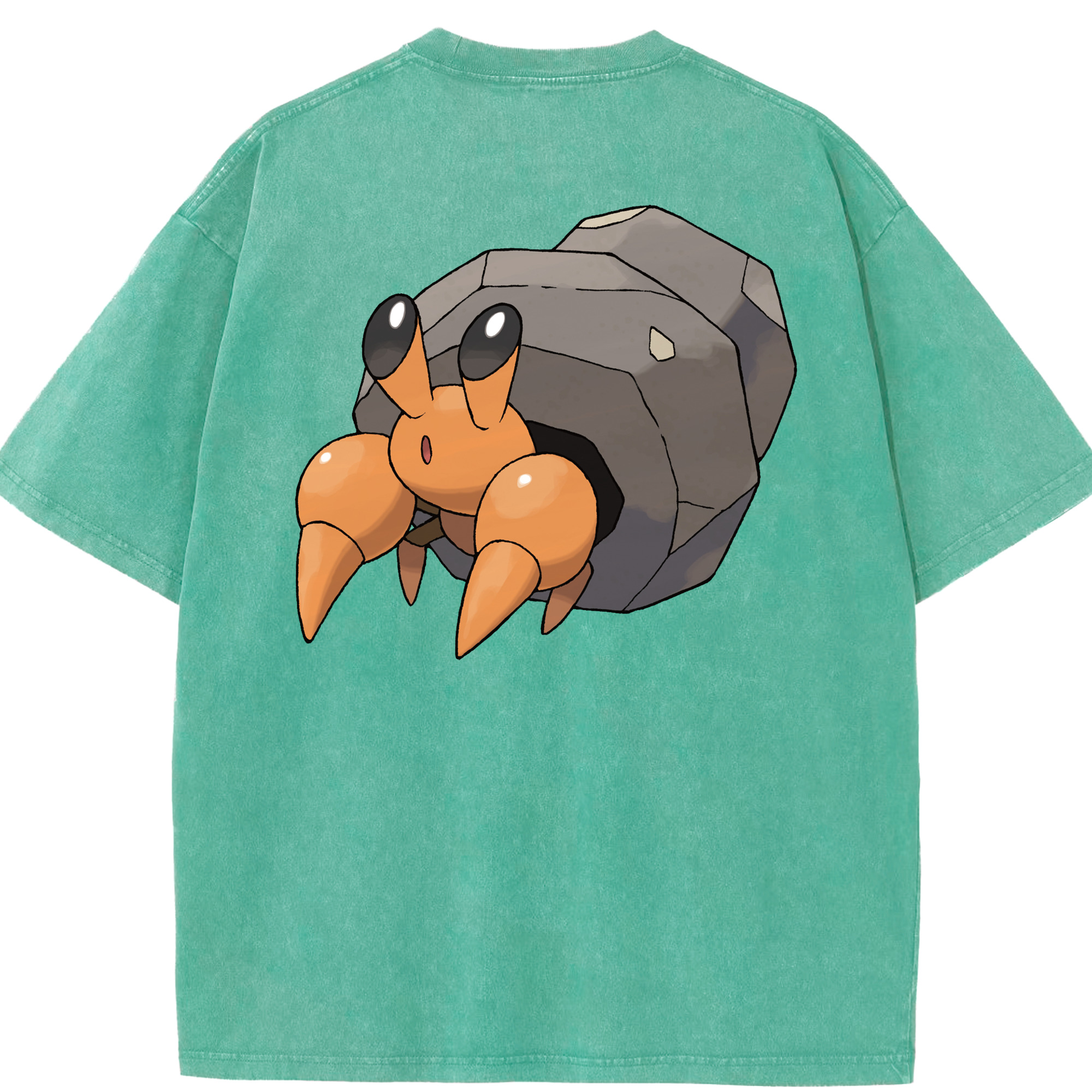 （画像用） ポケットモンスター Pokémon 綿100% ヴィンテージ風 半袖Tシャツ（背面プリント）